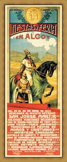 Fiestas de Moros y Cristianos en honor de San Jorge  